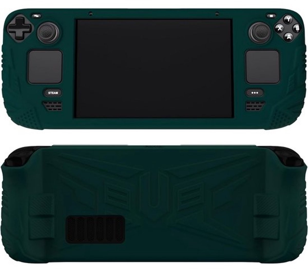 Flexibele Silicone Beschermhoes voor Steam Deck LCD met Verbeterde Knoppen en Handgrepen