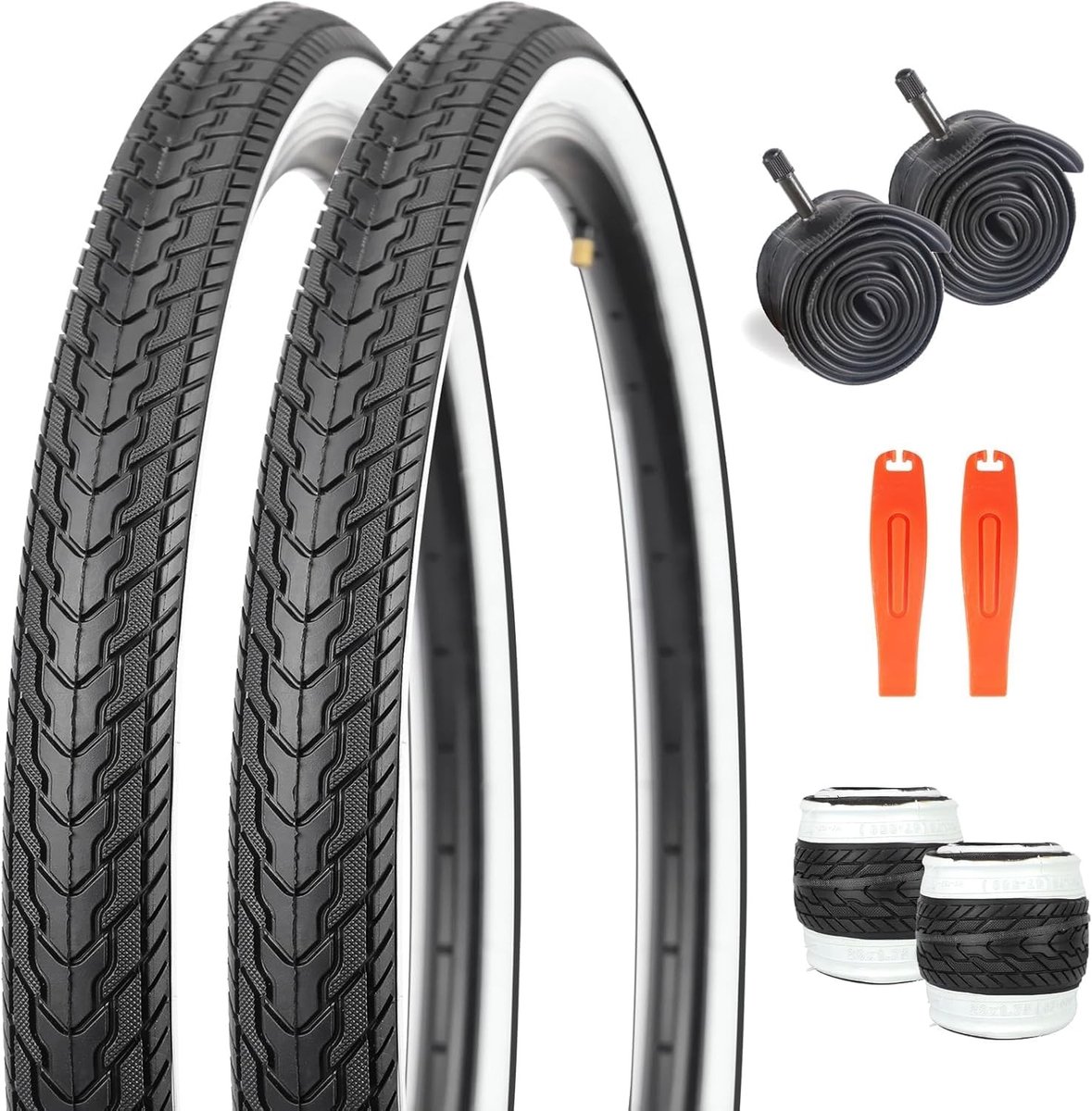 Vouwbare fietsbanden 26 inch - 26 x 1.8 cm - Geschikt voor MTB, kinderfietsen en stadsfietsen