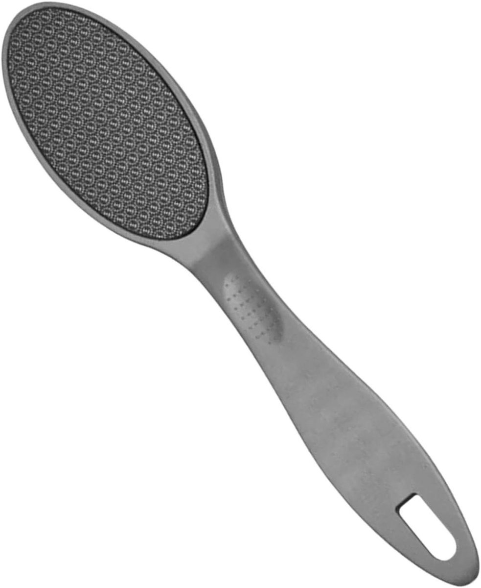 Voetrasp Eeltverwijderaar - Pedicure Vijl - Voeten Glad Maken - Glas Technologie - 20.5 cm - Grijs