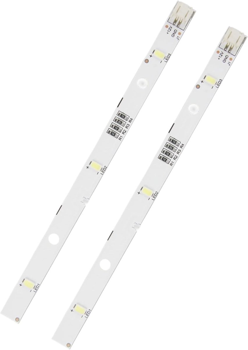Vervangende Lichtstrip DC12V 2W voor Koelkast - Geschikt voor Kenwood KIFF5017, KIFF5020, KIFF7017 en KIFF7020 - 2 Stuks