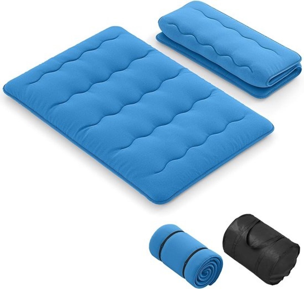 Opvouwbare Japanse Futon Matras 140x200 cm Dikke Katoen Vulling Draagbaar