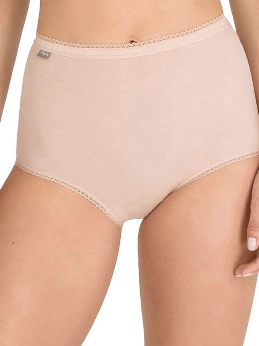 Zachte Katoenen Maxi Slips, Rekbaar en Zeer Comfortabel, Verpakking van 3