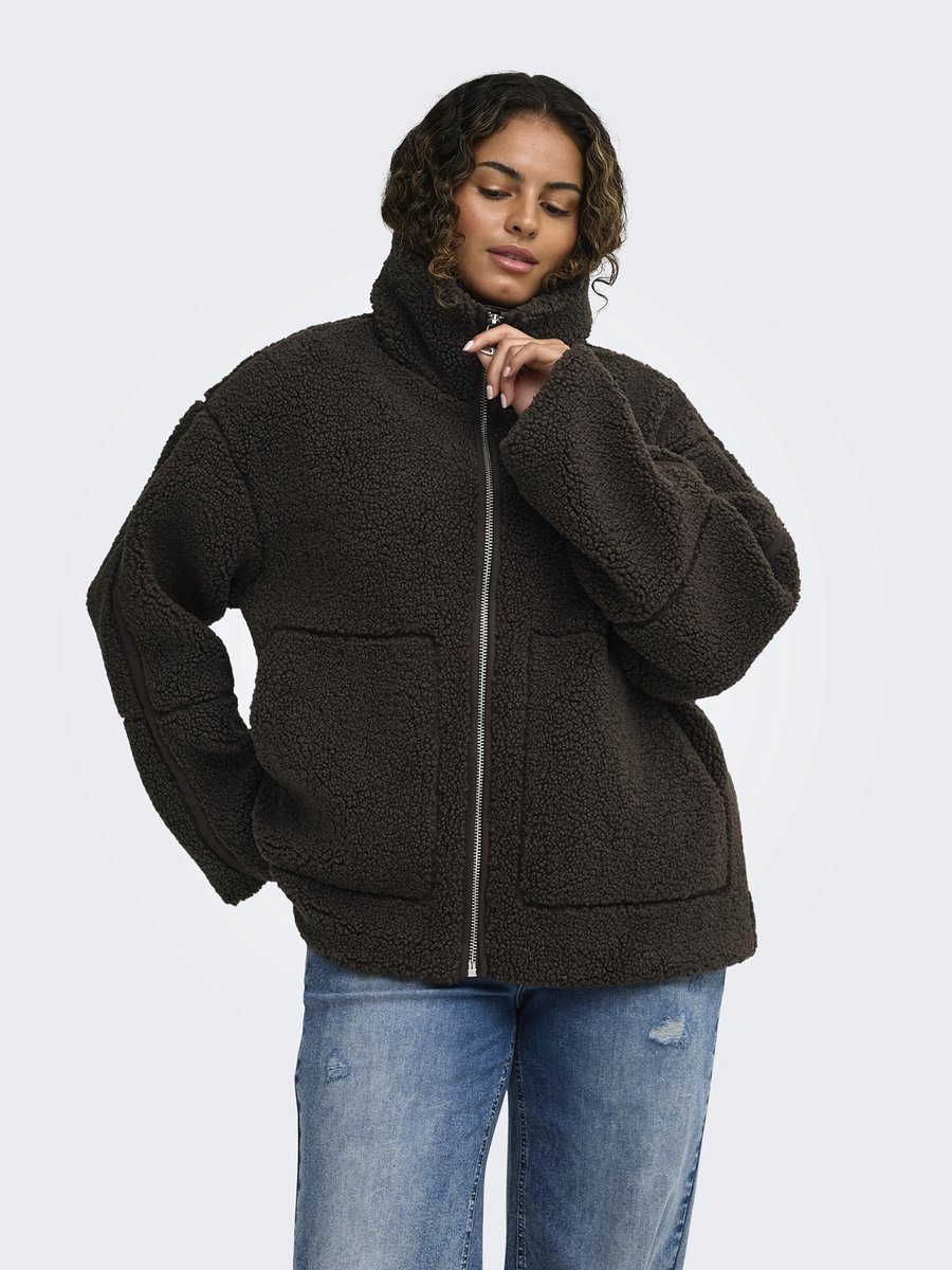 ONLY CARMAKOMA - CARASPEN TEDDY JACKET OTW NOOS Dames Jas
