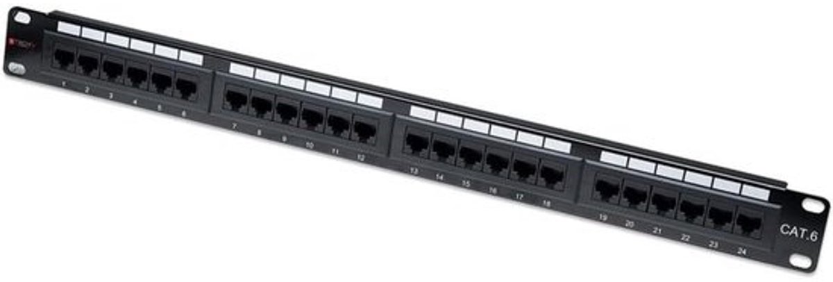 Netwerk Switch 24 Poorten Gigabit Ethernet - RJ45 Kabel Wastafel voor Thuis en Kantoor