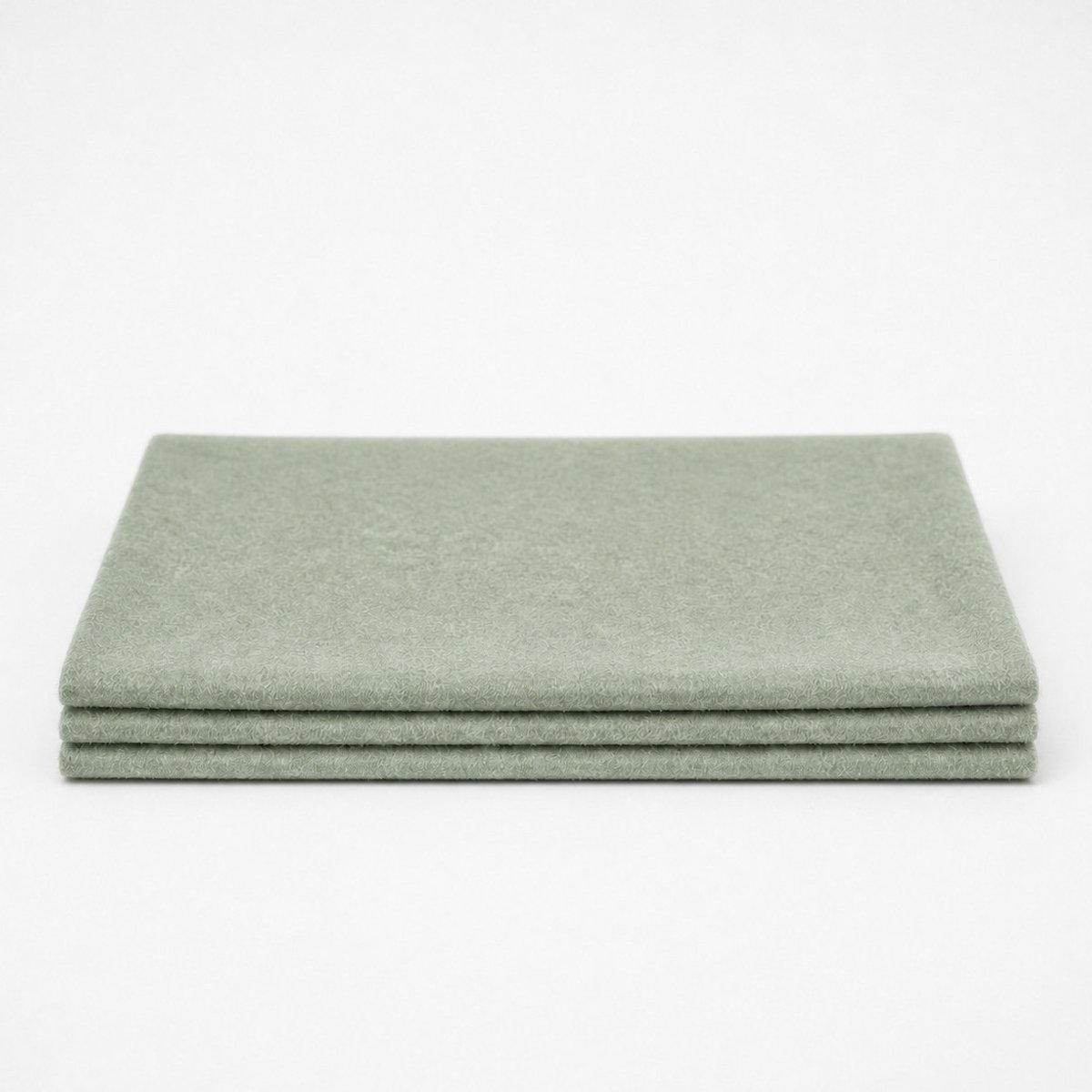 Wollen wiegdeken / babydeken 70x100 cm – 100% wol – Dusty groen