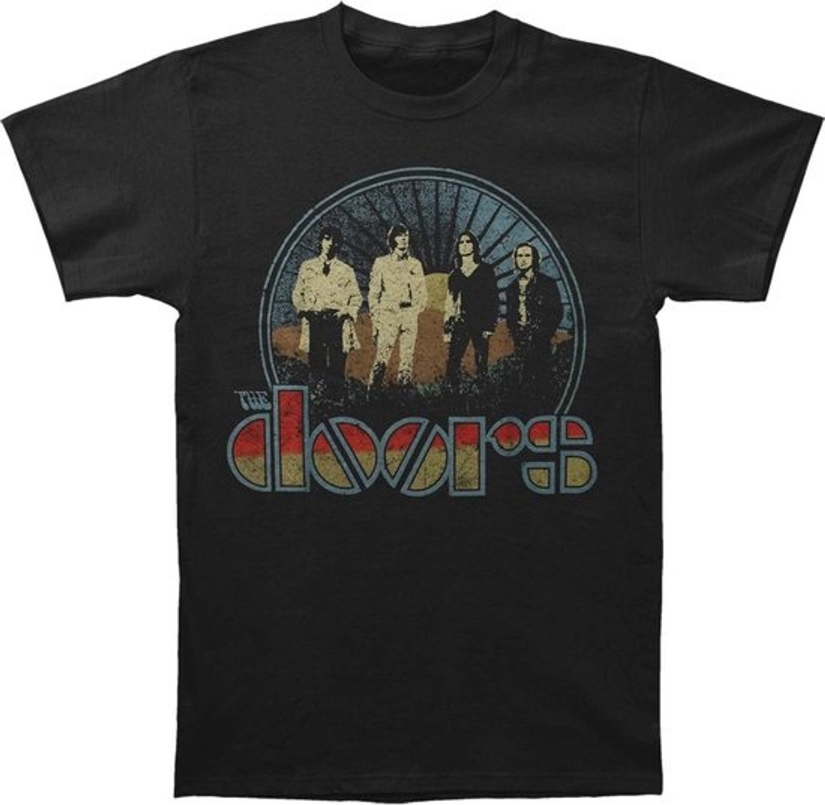Vintage Heren T-shirt - Mannen Shirt - Casual Kleding - Officieel Gelicentieerd - S tot XXL