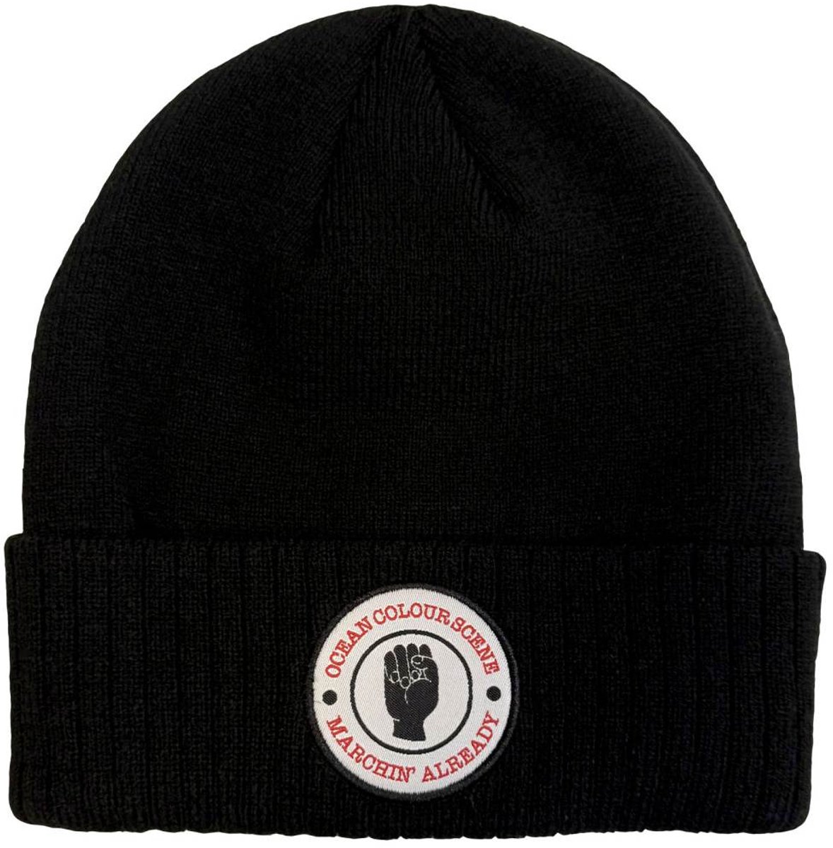 Ocean Colour Scene - Marchin' Fist Beanie Muts - Zwart