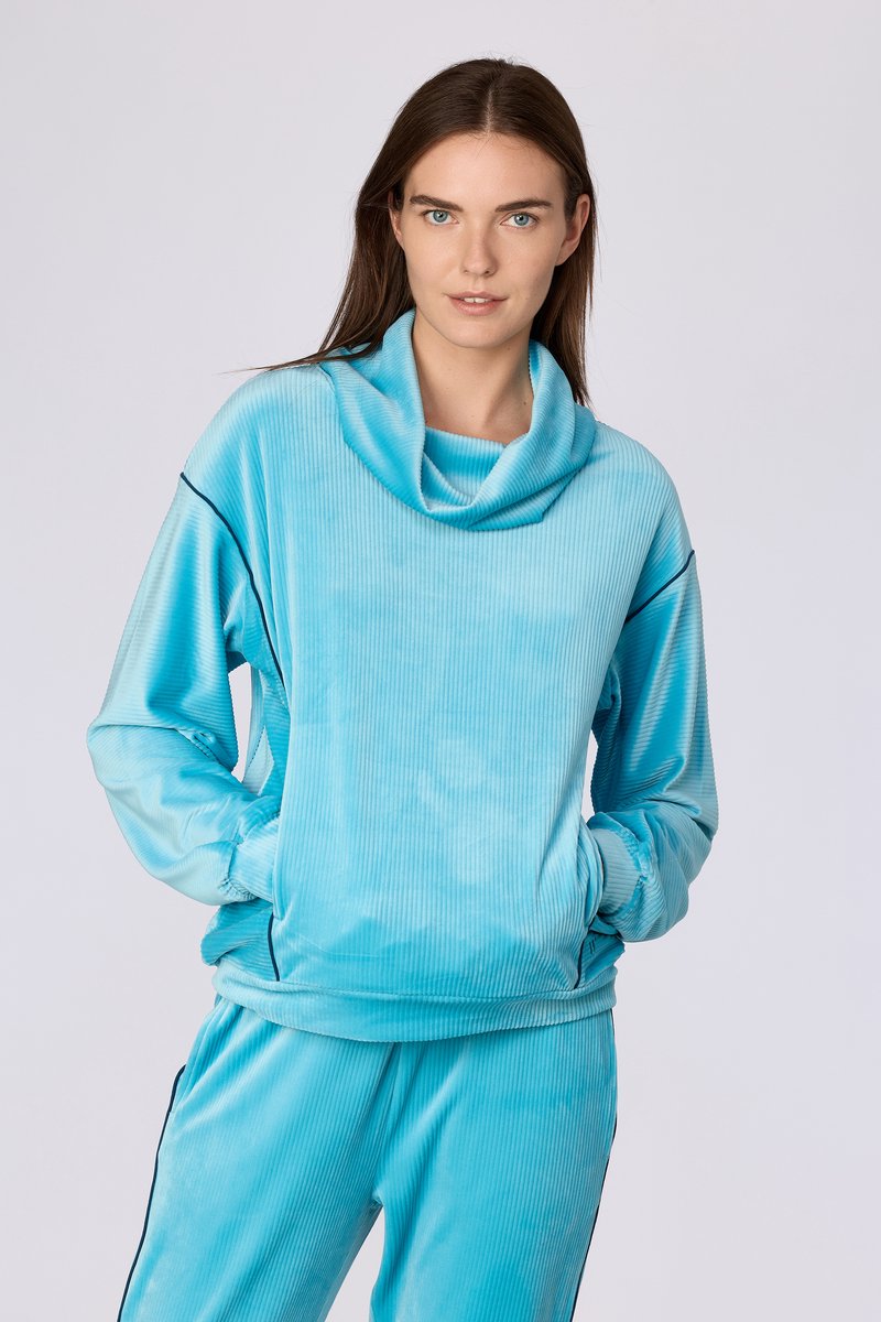 Woody Dames huispak blauw - maat S