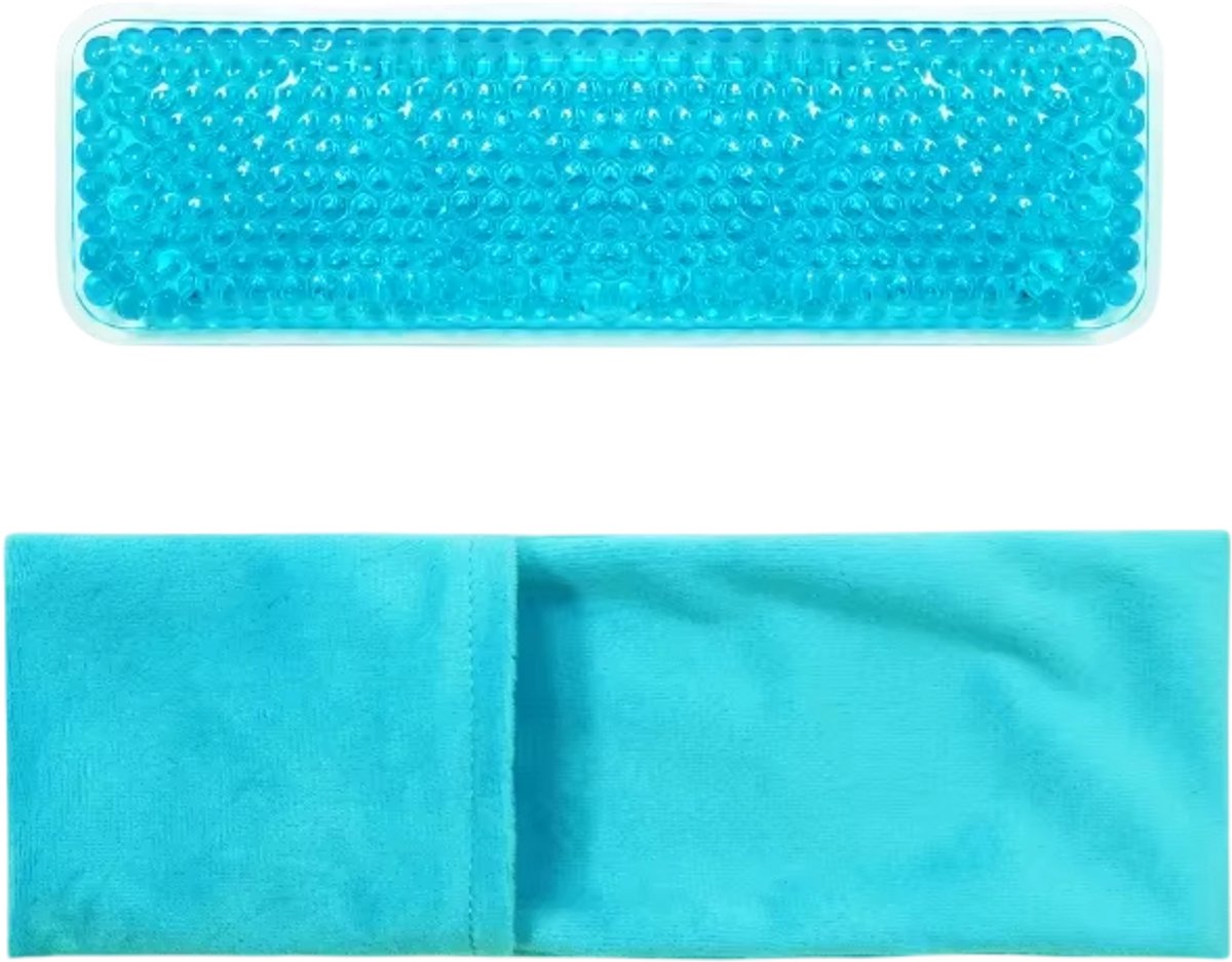 Heet Koud Kompres Perianaal – Herbruikbaar Warmte- en Koel Kussen, Koud/Warm Kompres voor Verzorging en Comfort - Blauw