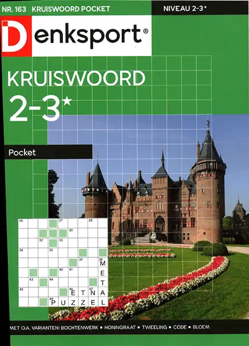 Denksport Kruiswoord Pocket - 163 2026