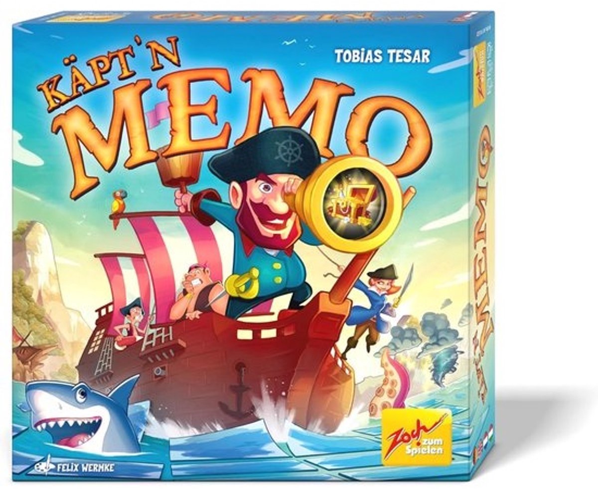 Avontuurlijk Zeevaart Gezelschapsspel met Memory Elementen