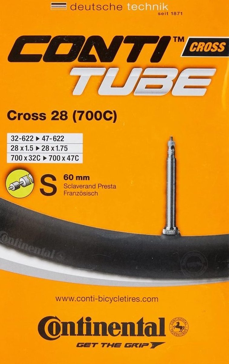 Fietsbinnenband Cross 28 Inch met Presta-ventiel 60mm