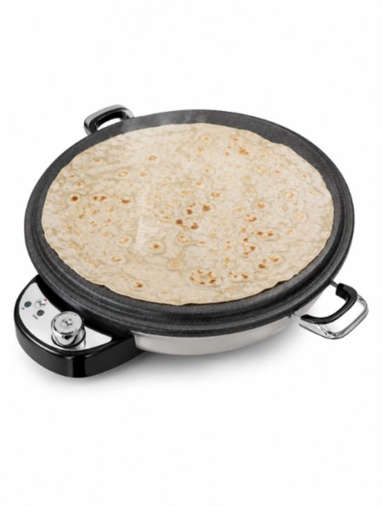 Pro Cheff - MZ2319 - Crêpe- en Pannenkoekenmaker - Elektrische Bakplaat Ø50cm - Sac Bakplaat voor brood, yufka, katmer en andere deegproducten — afbeelding 4