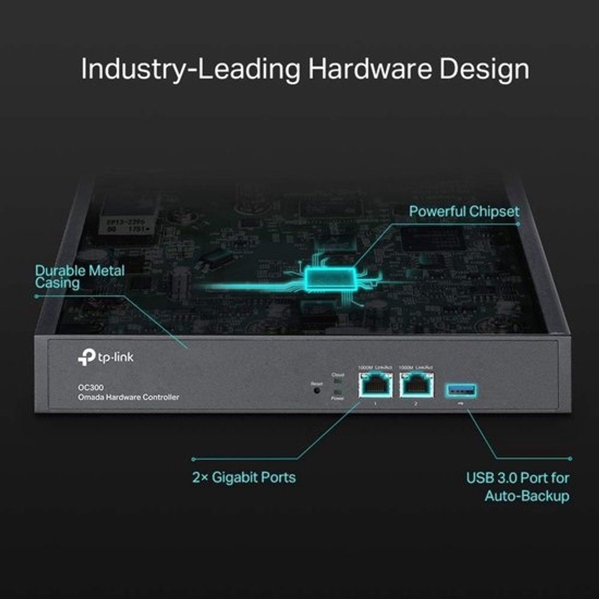 Hardware Controller PORT met 2x 10/10 poorten voor Cloud Access Points