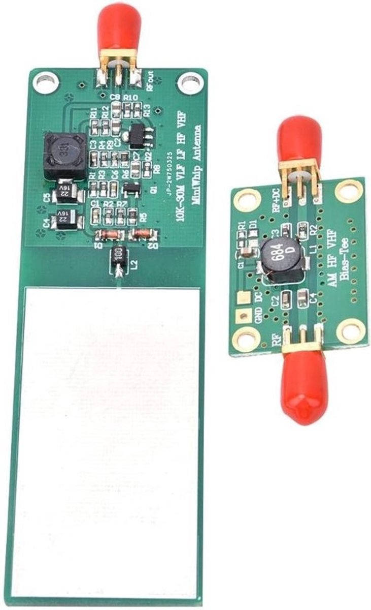 Korte golf antenne - Actieve module - Signaal ontvangst - Breed frequentiebereik - SMA aansluiting