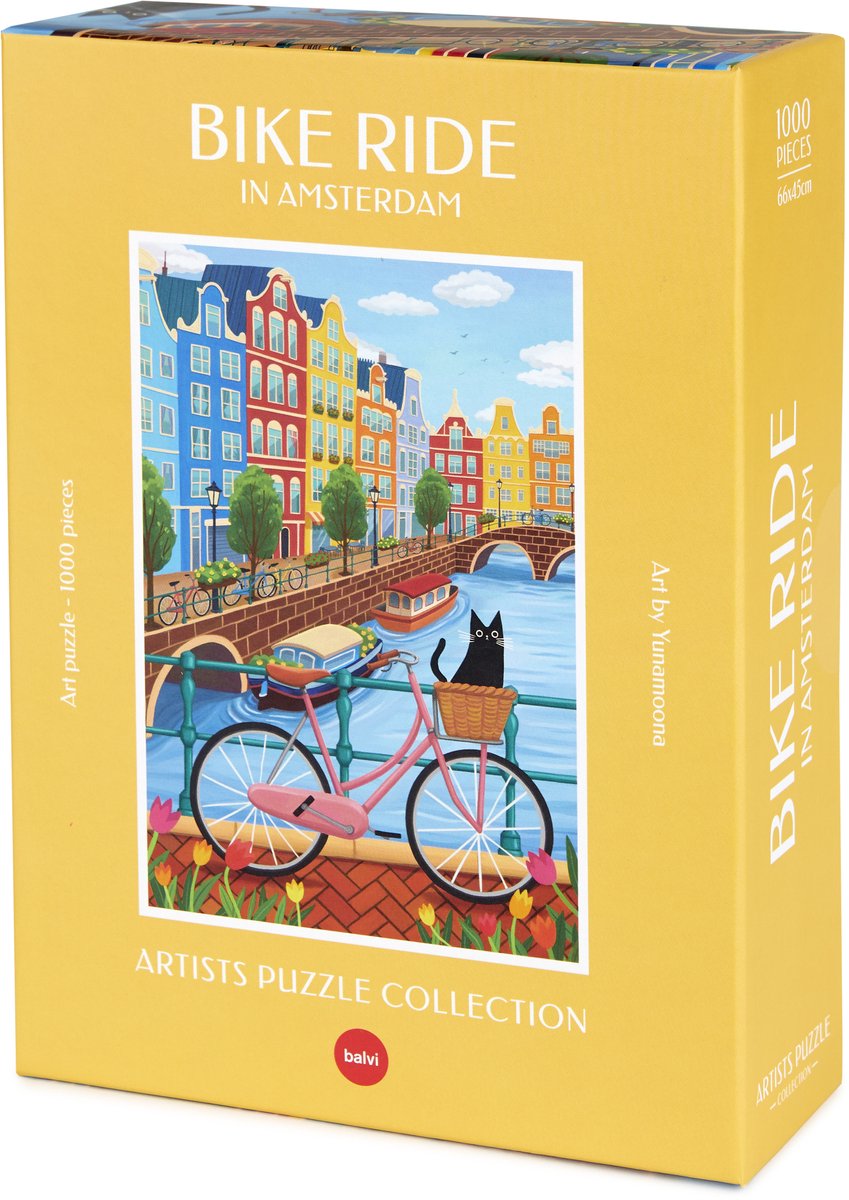 Balvi Puzzel Amsterdam Fiets 1000 pcs