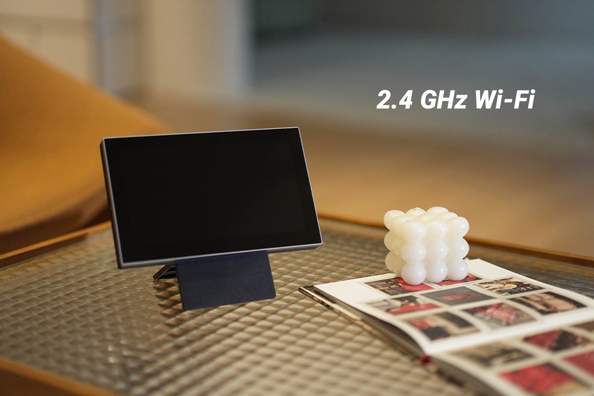 Ezviz SD7 Slim Scherm Touchmonitor Smart Home Hub Zwart - afbeelding 2