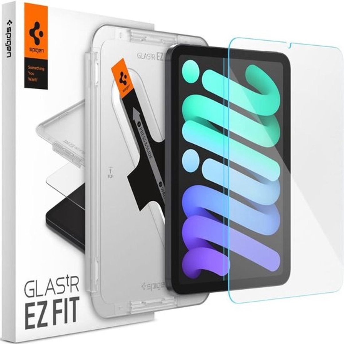 Gehard Glas Screenprotector met Montage Frame voor iPad mini 8.3 inch (2024/2021)