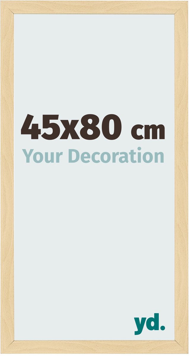 Your Decoration - Fotolijst 45x80 cm - MDF - Beuken Decor - Bologna