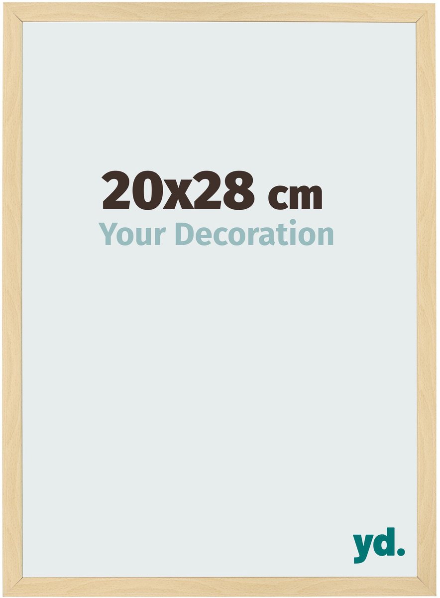 Your Decoration - Fotolijst 20x28 cm - MDF - Beuken Decor - Bologna