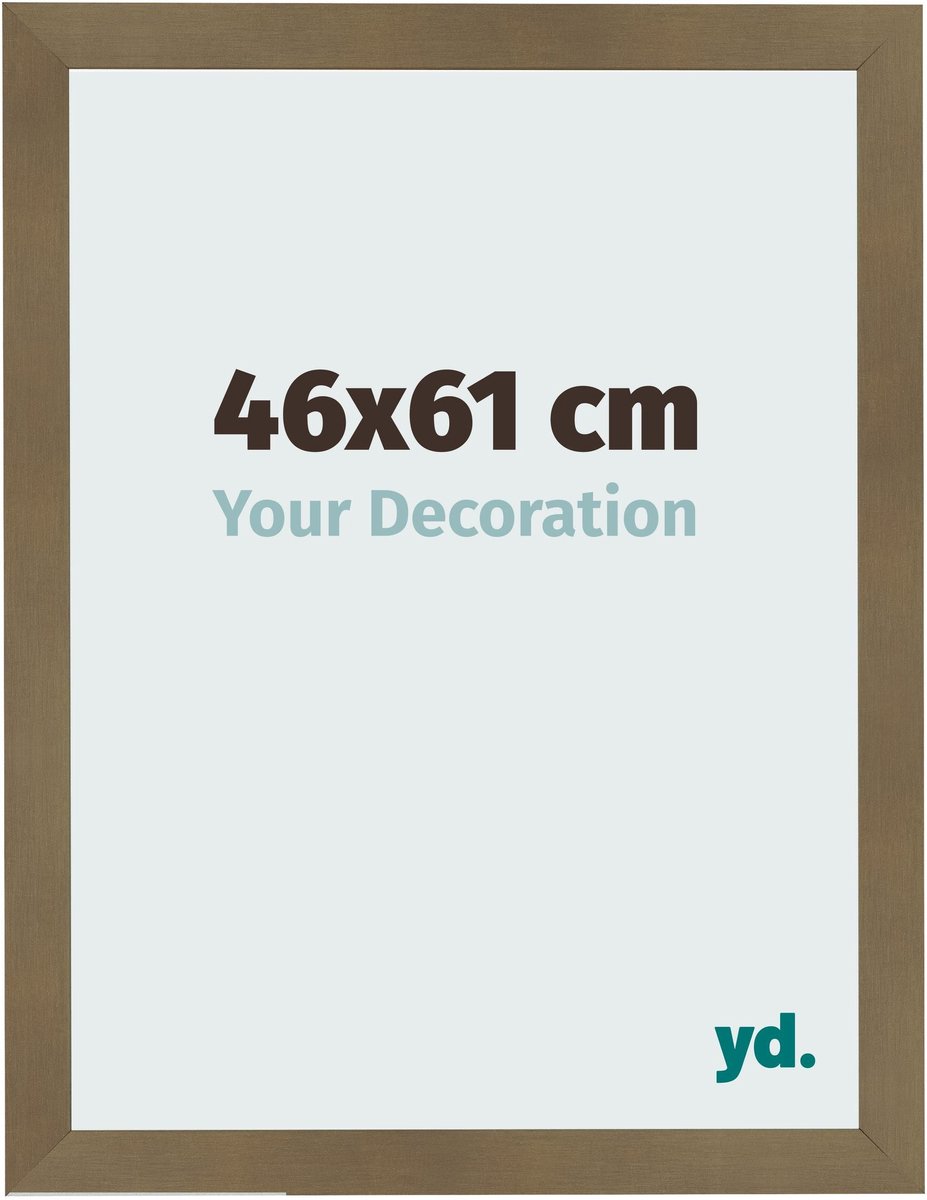 Your Decoration - Fotolijst 46x61 cm - MDF - Brons Decor - Bologna