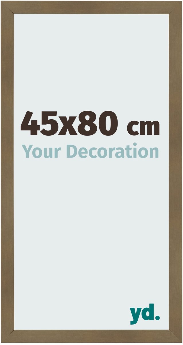 Your Decoration - Fotolijst 45x80 cm - MDF - Brons Decor - Bologna