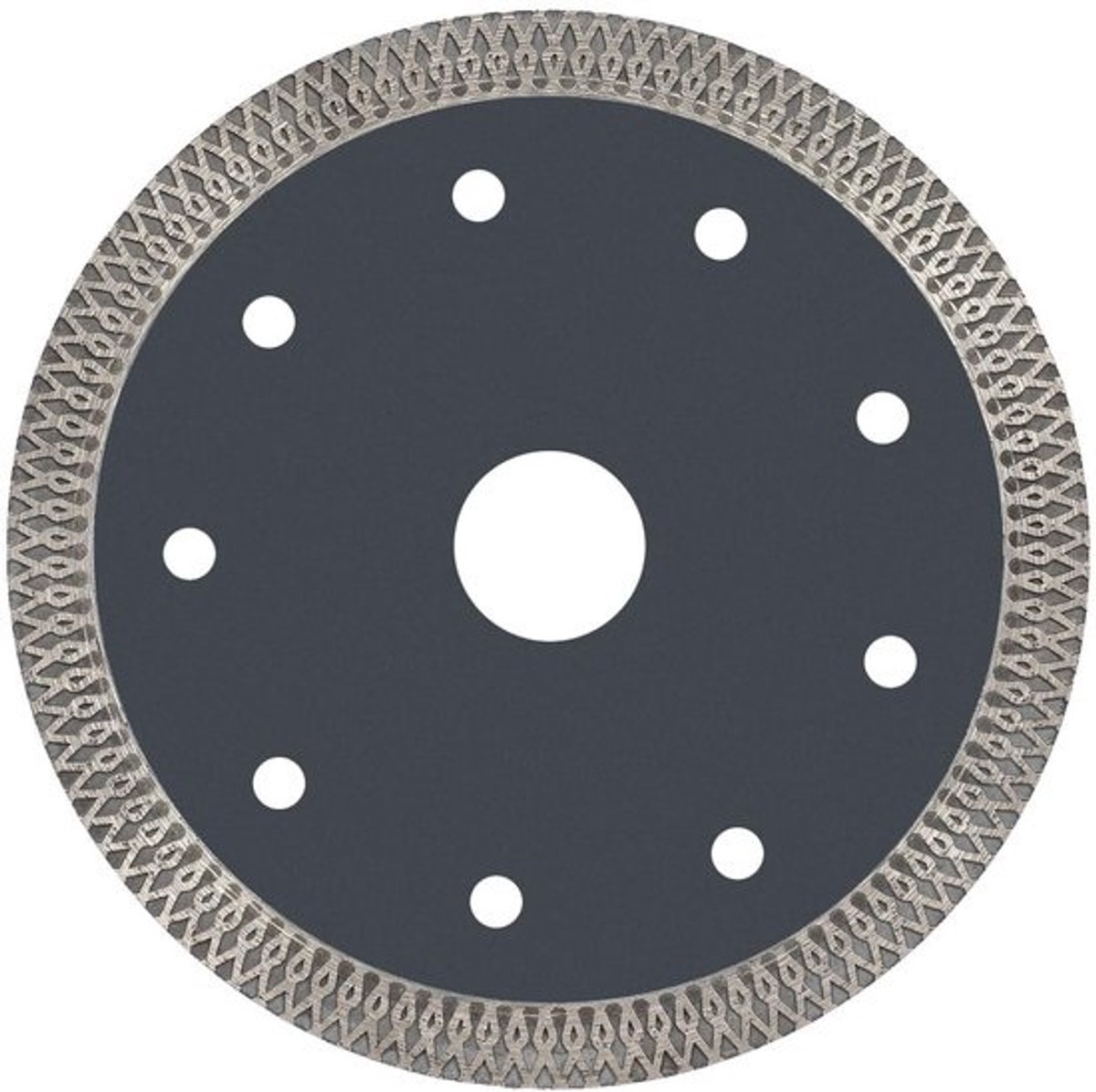 Diamantschijf - Doorslijpschijf Steen - Precisie Zagen - Minimale Spittende Breedte - 125 mm - Grijs