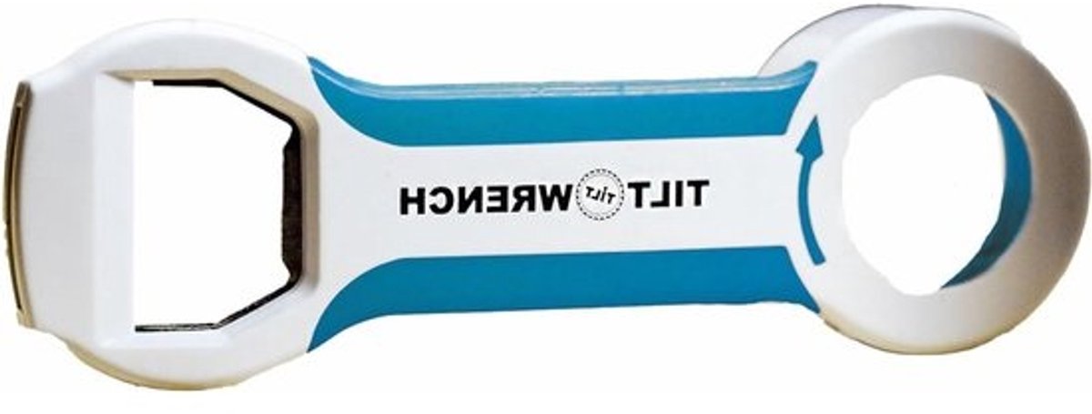 Moersleutel Flesopener - Dopsleutel Verwijderaar - Dop Verwijderen - Rubberen Grip - 1 Stuk - Meerkleurig