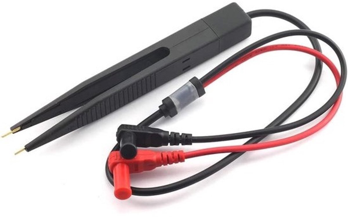 Precisie SMD Chip Testpincet voor Inductantie, Capaciteit en Weerstand - Multimeter Accessoire
