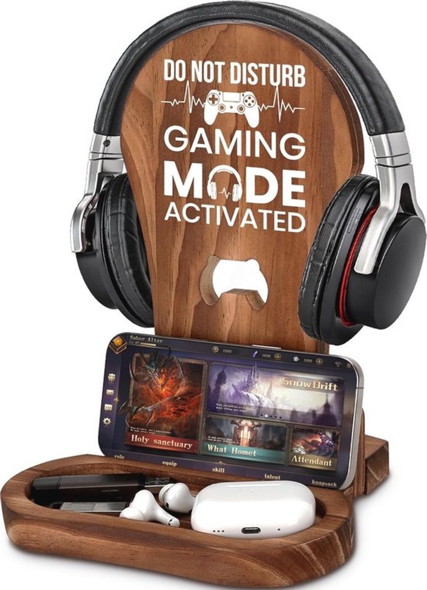 Gaming Cadeaus en Accessoires voor Mannen en Jongens - Hoofdtelefoonstandaard en Speelkamerdecoratie