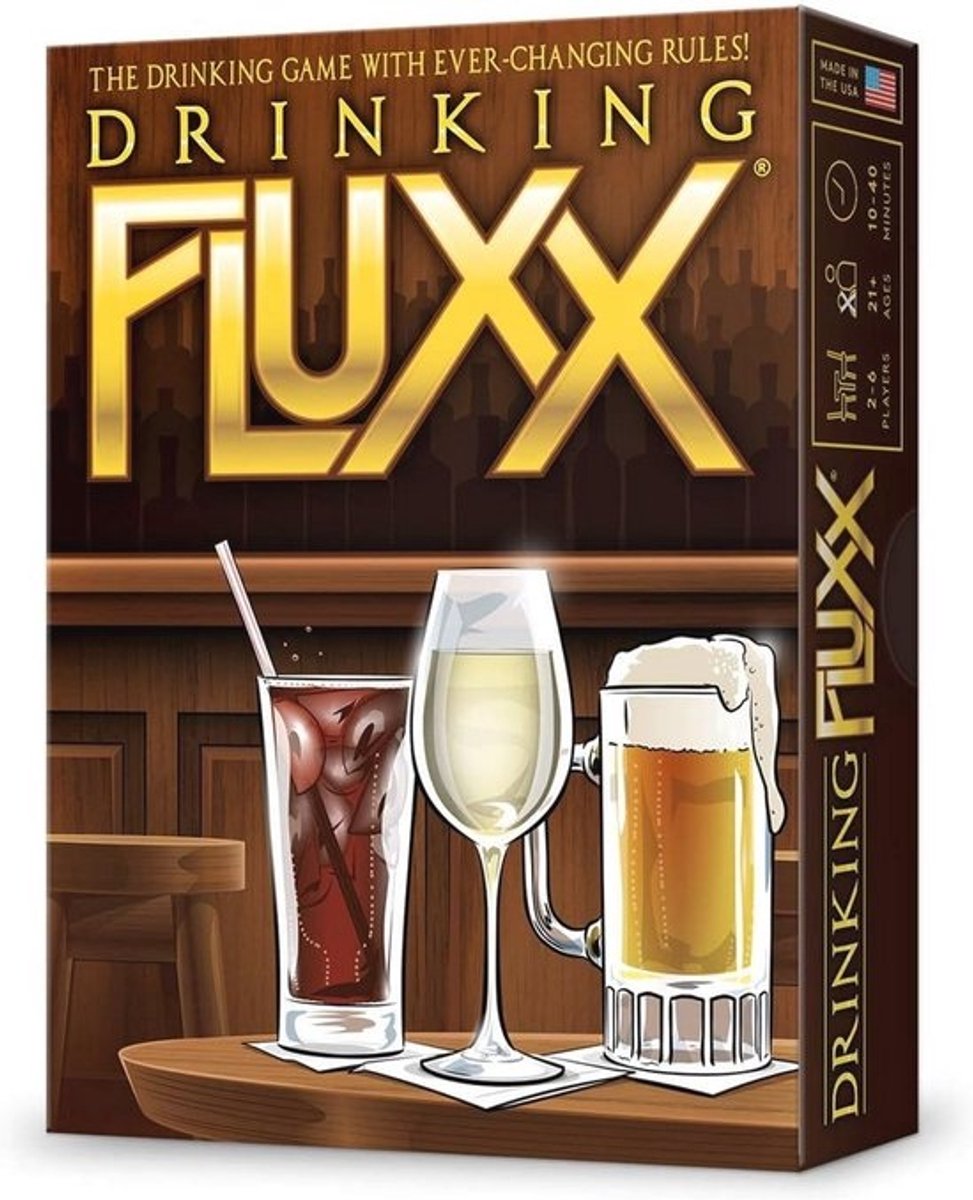 Drankspel Fluxx - Vermakelijk en onvoorspelbaar spel voor volwassenen