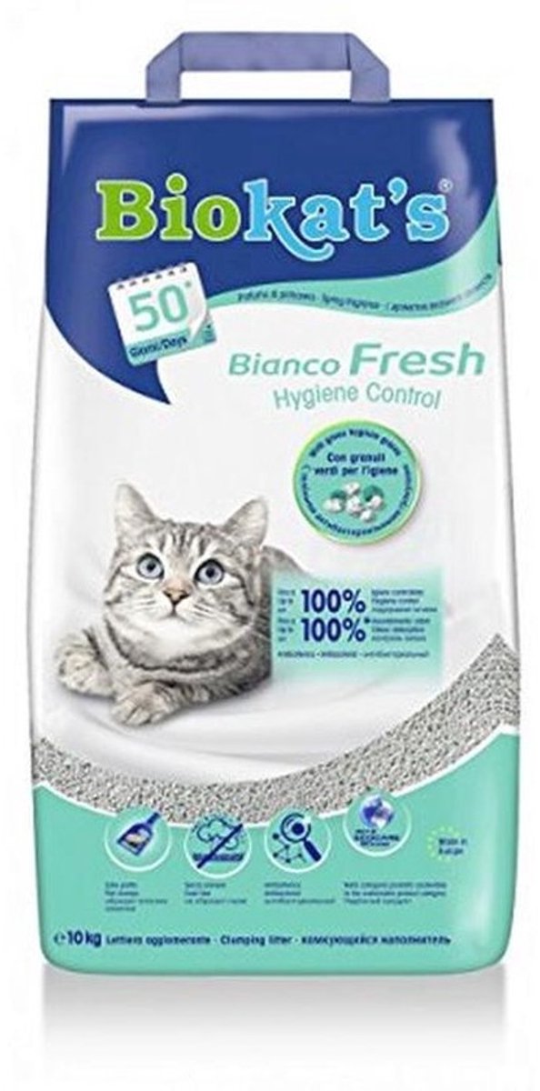 Cat litter Blanco Fresh 10 kg - Hypoallergenic and Odor Control