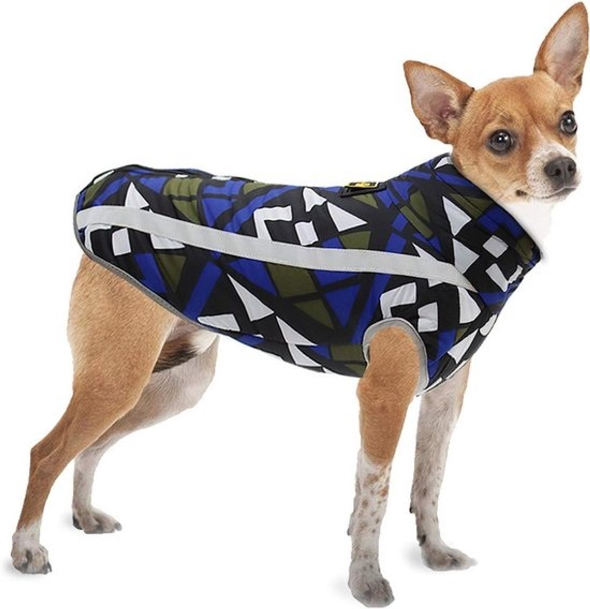 Waterdichte Hondenjas met Fleece Voering en Reflecterende Strips - Voor Kleine, Middelgrote en Grote Honden