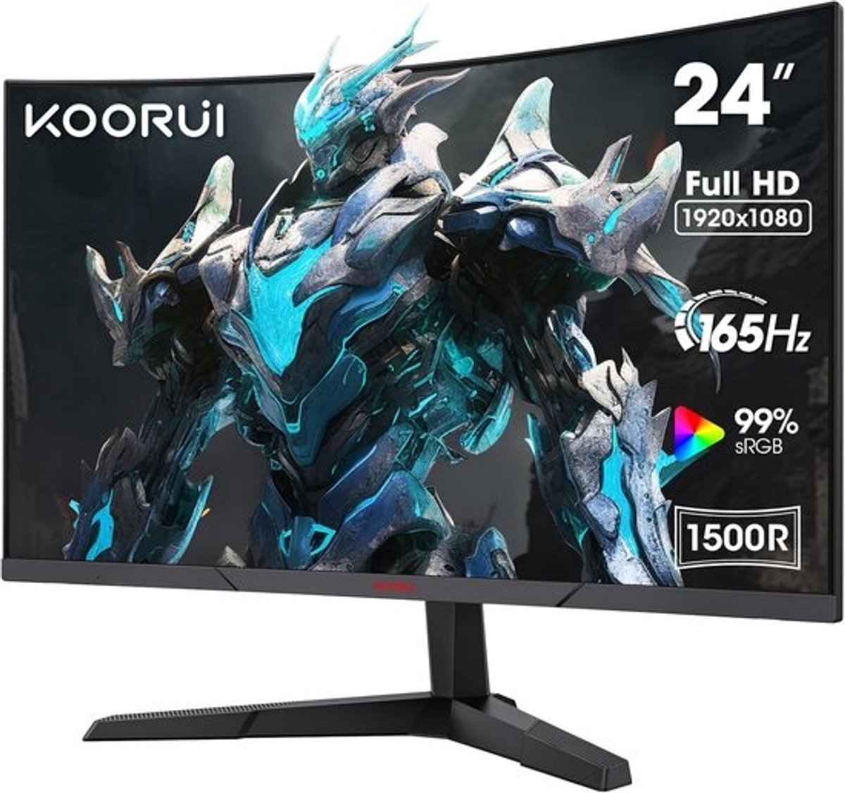 24 Inch Gaming Monitor 165Hz 1ms FHD 1080P Standaard met Adaptive Sync