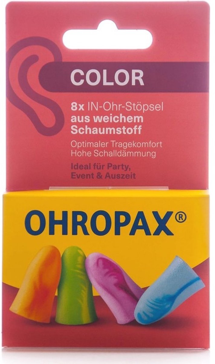 Kleurige Schuimrubberen Oordoppen voor Geluiddemping (16 stuks)