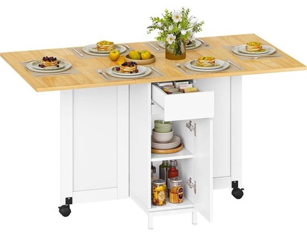 Moderne Eetkamertafel voor 4-6 Personen | Stijlvol Woonkamermeubel