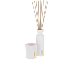 Rituals The Ritual of Sakura Gift Set - Geurkaars en Rietverspreider met Rijstmelk en Kersenbloesem