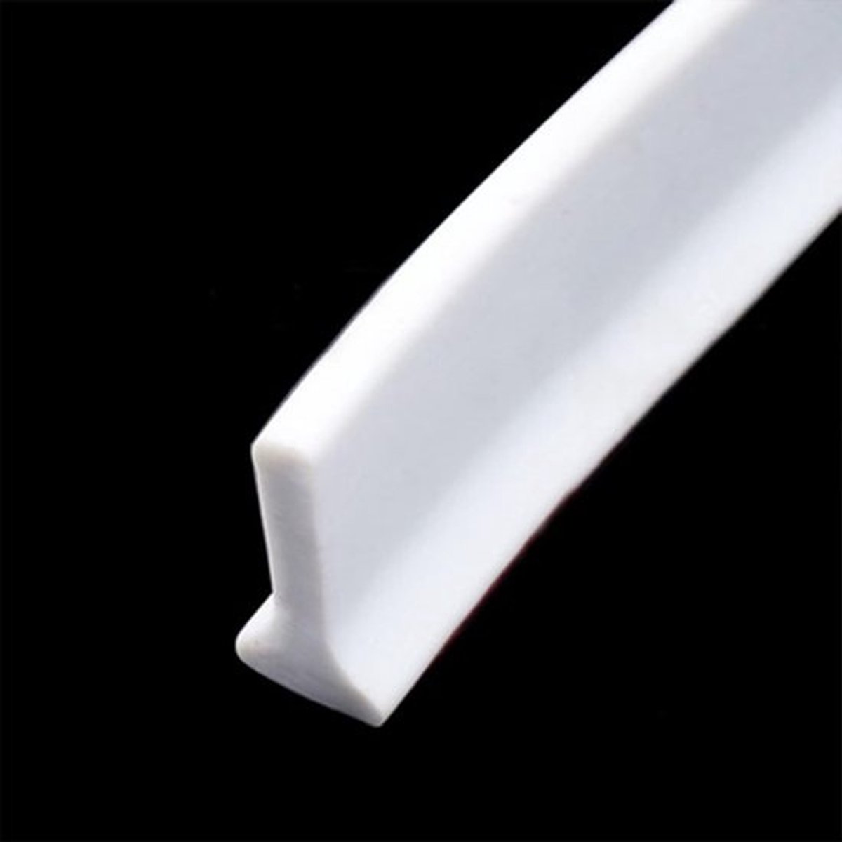Douche Waterkering - Waterdichte Strip - Natte Ruimte Scheiden - Flexibel Siliconen - 300 cm Lengte - Wit