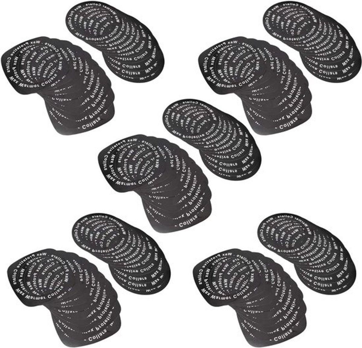 Waxmachine Ringen - Waxverwarmer Accessoires - Hygiënisch Harsen - Veelzijdige Vormen - 100 Stuks - Wit