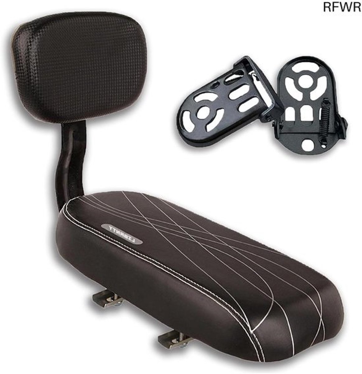 RFWR® Kinderfietsstoel voor achterop de fiets met comfortabele rugleuning
