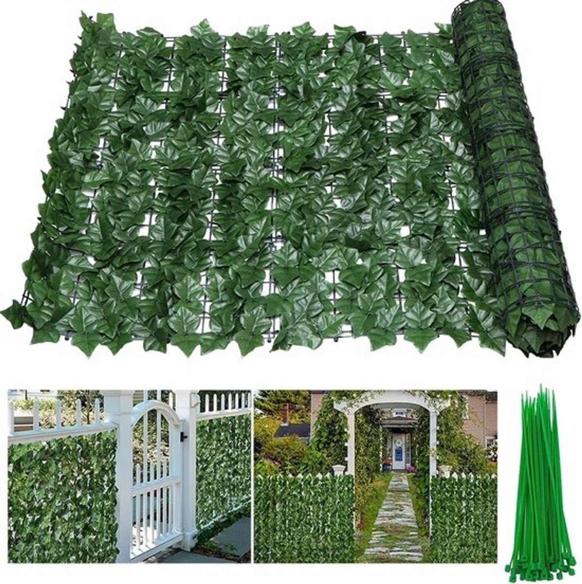 Kunstmatige Groene Afscherming voor Tuin en Balkon - Privacy Hedge