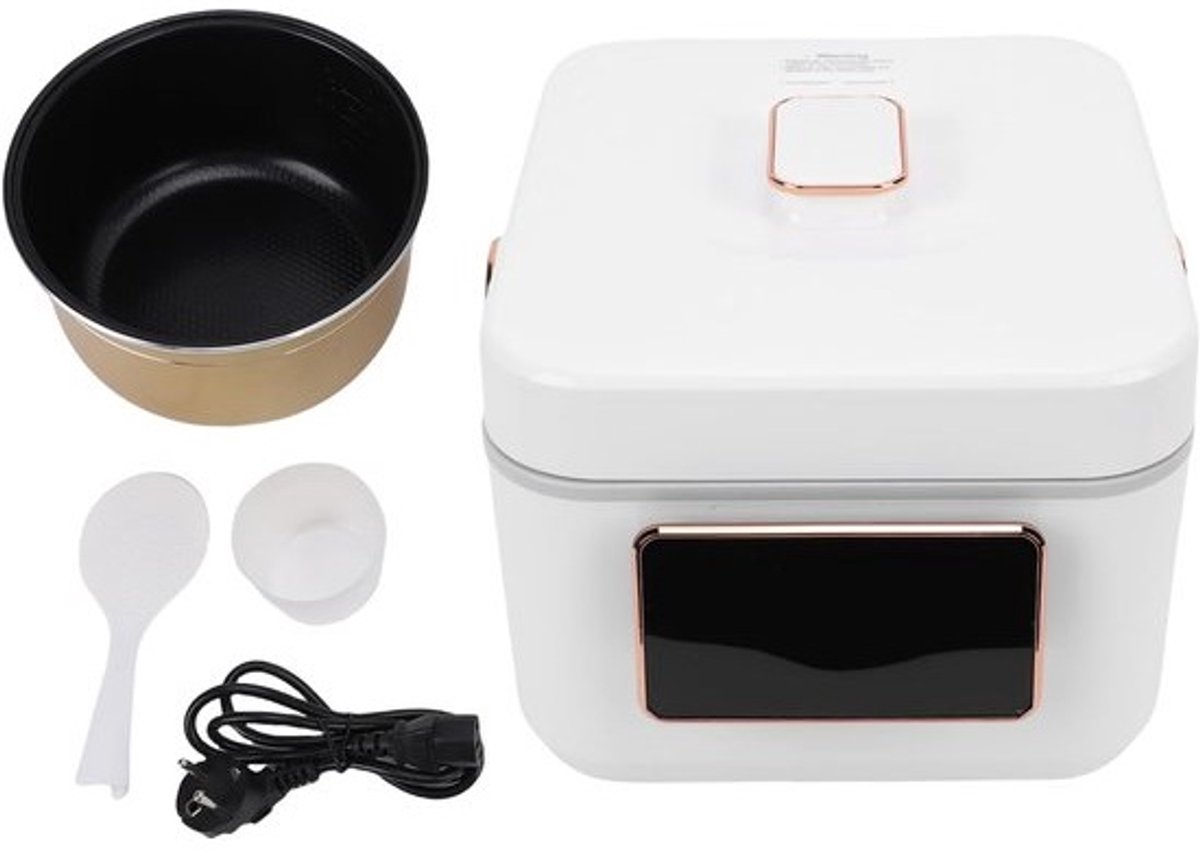 Multicooker Rijstkoker - Digitale Kookpot - Gezond Koken - Laag Suiker Functie - 3 Liter Capaciteit