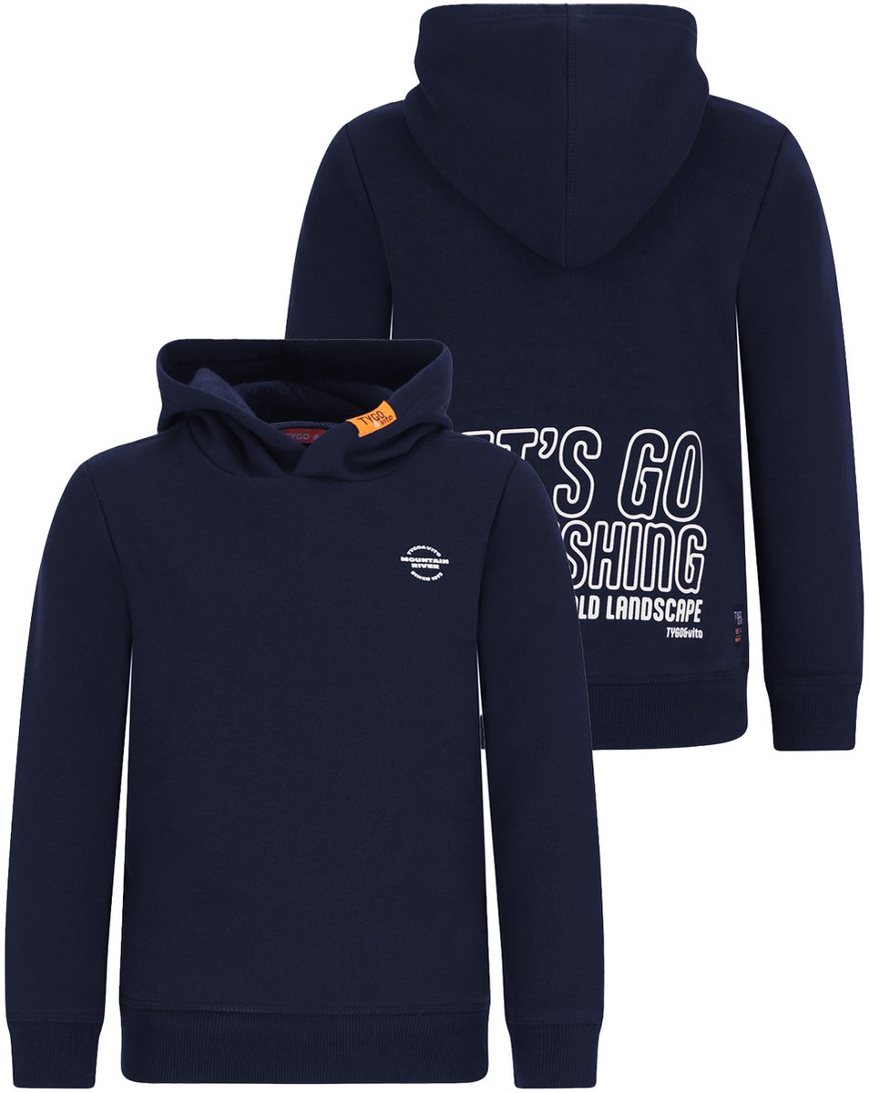 TYGO & vito X608-6331-190 Jongens Hoody Hank - Maat 122/128