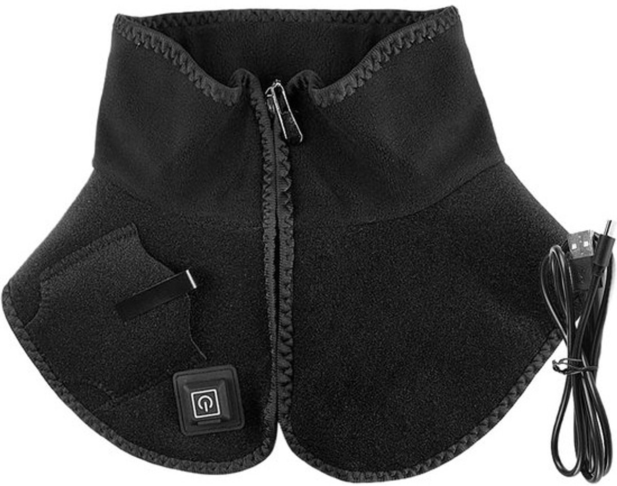 Warmtekussen Nek Schouders - Draagbare warmer - Winterse kou - Instelbare temperatuur - 62.5 x 15.5 cm