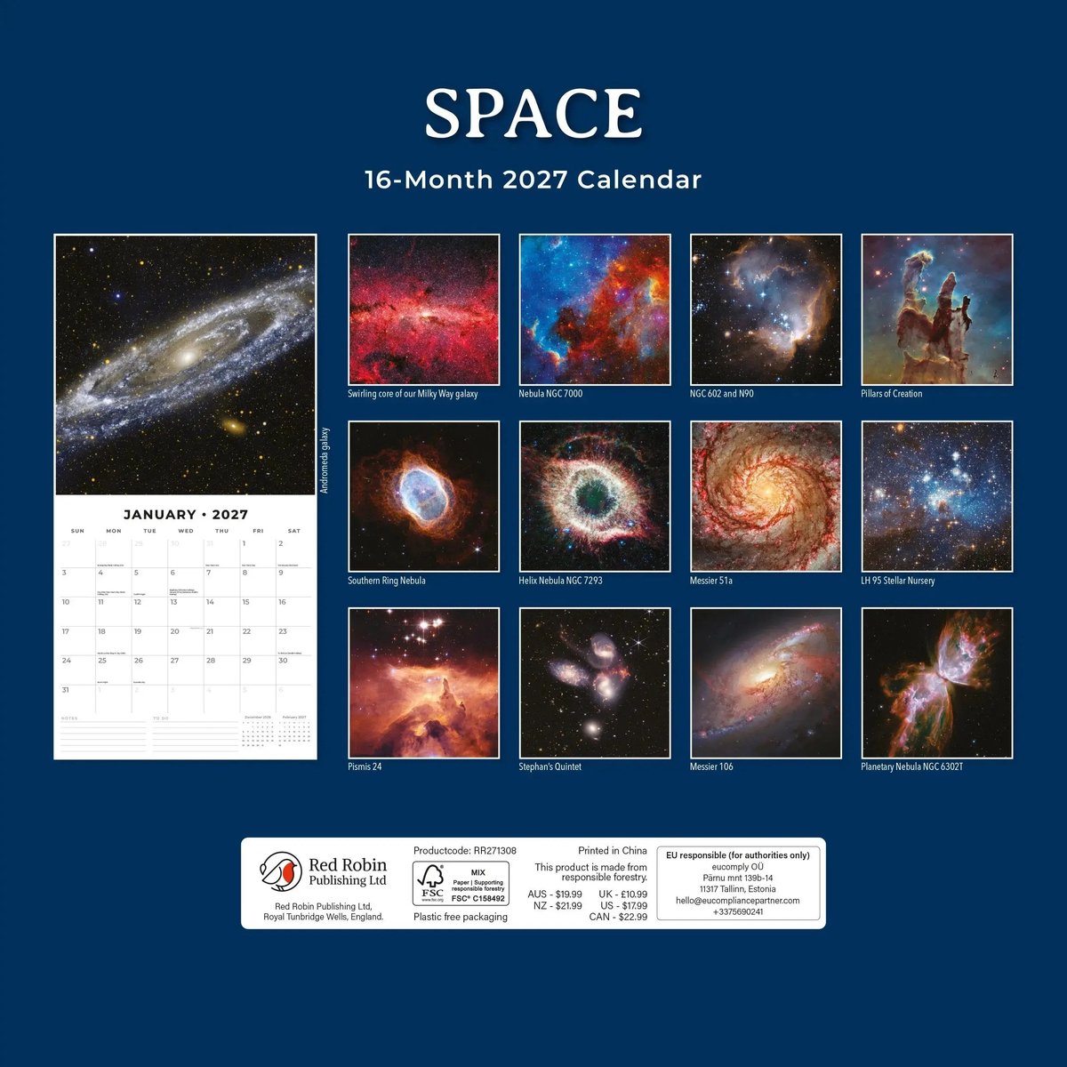 Space Kalender 2027