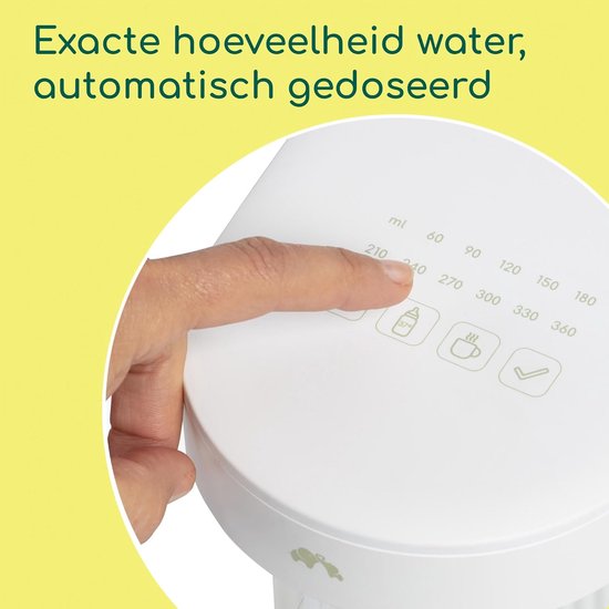 Flessenmaker Baby - Flessenwarmer Warmwaterdispenser - Snelle Flesbereiding - Precieze Temperatuur In Seconden - 11 Liter Reservoir - Wit — afbeelding 5