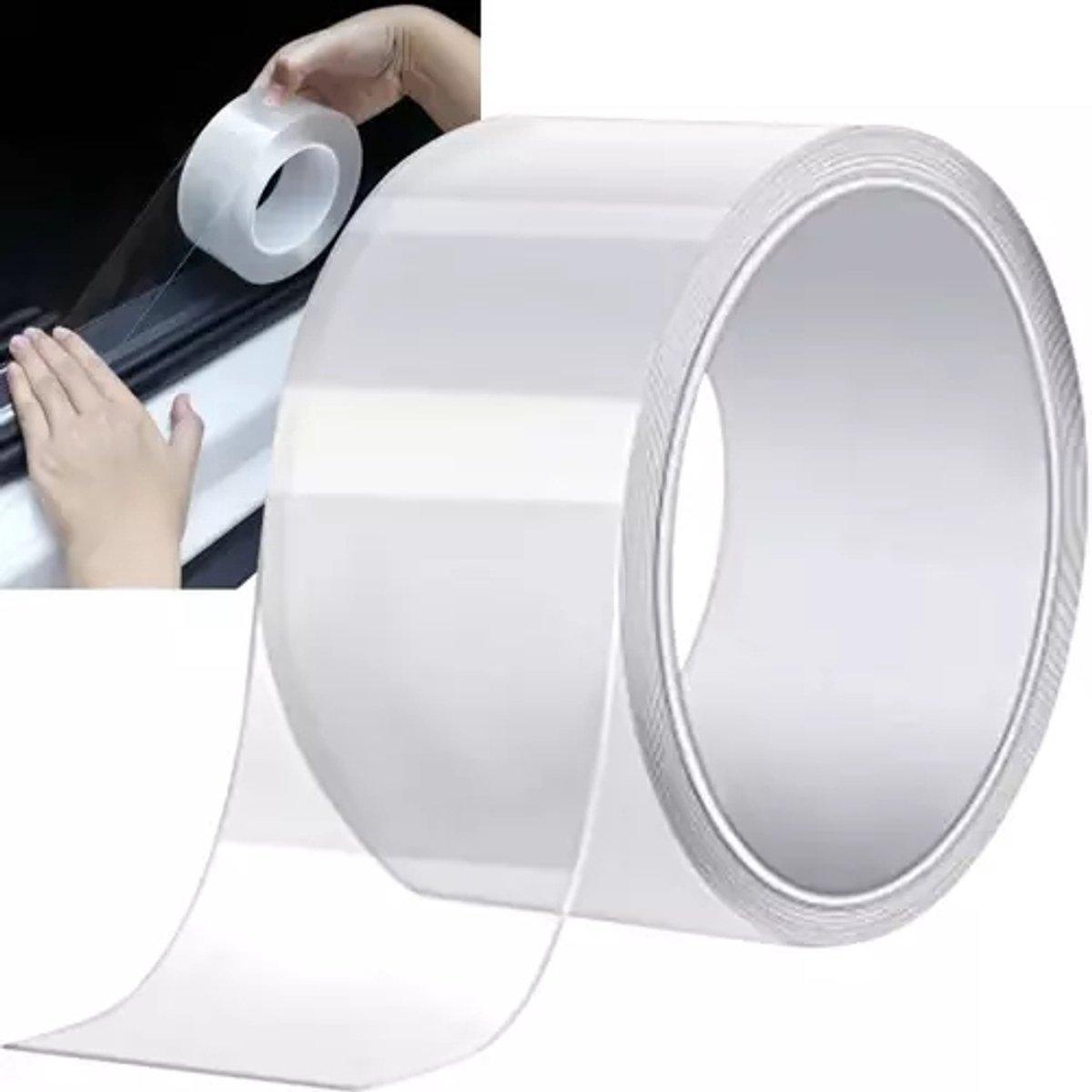 Waterdichte en schimmelwerende tape, sterke, transparante, onzichtbare kit, winddichte nano-tape Geschikt voor deuren en ramen, enkelzijdig te gebruiken.