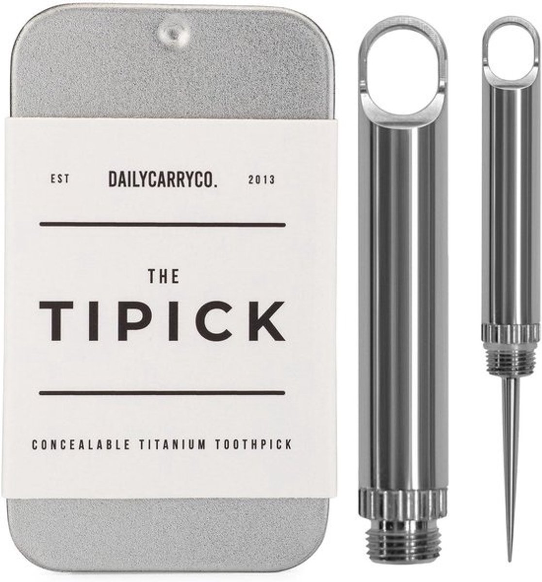 Micro Tipick Outdoor Tandenstoker EDC Sleutelhanger Tool voor Camping en Picknick