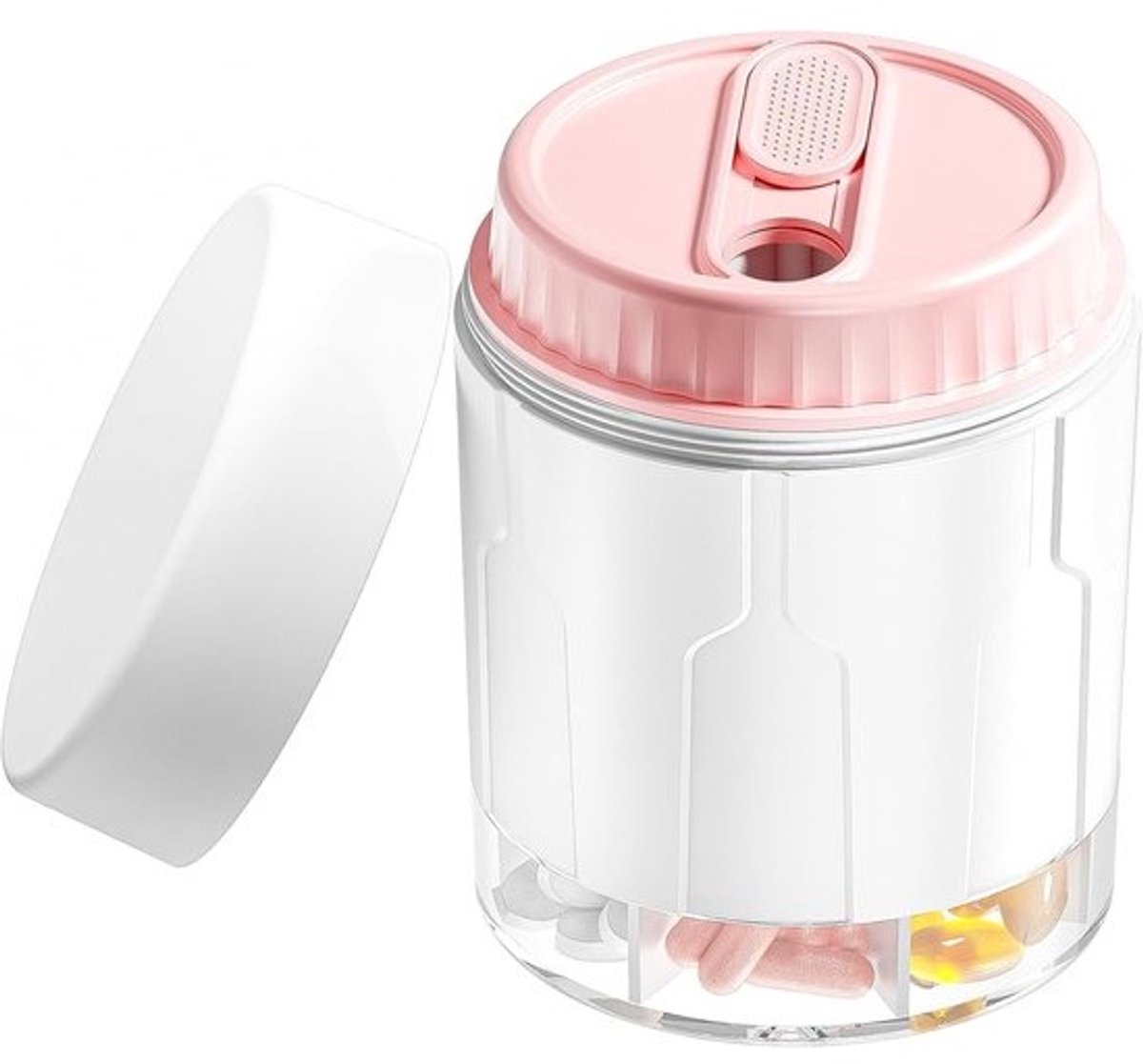 Grote pillendoos voor 7 dagen - XL medicijnbox met 7 vakken voor eenvoudige organisatie