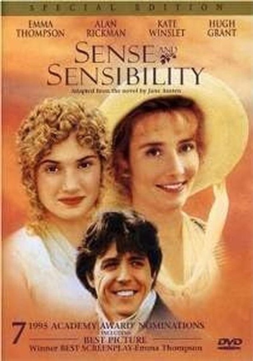 Sense and Sensibility Film DVD - Speciale Editie Klassieke Roman Verfilming